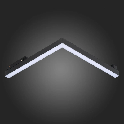 ST800.436.15 Магнитный трековый светильник Черный LED 1*15W 3000K 950Lm Ra>80 120° IP20 L305xW305xH25 48V
