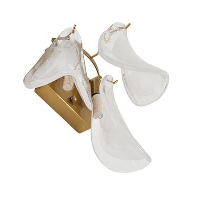 8385/1W NEOCLASSI LN золото/белый, металл/стекло Бра E14 40W 220V PLUME