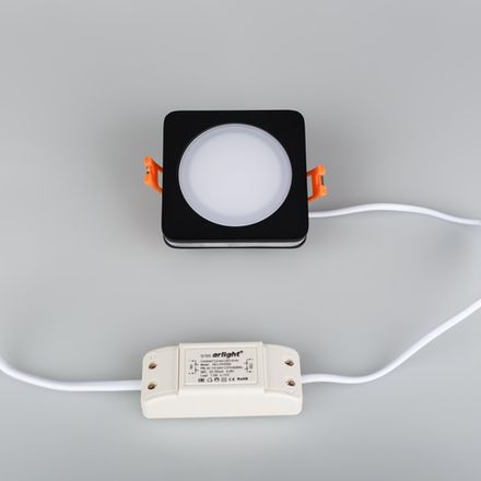 Светодиодная панель LTD-80x80SOL-BK-5W Day White (Arlight, IP44 Пластик, 3 года)