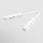 Коннектор питания угловой Gravity белый, TRA004CPC-22W. TM Maytoni