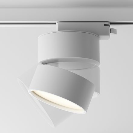 Трековый светильник Onda Unity 3000K 12Вт 120°, TR007-1-12W3K-W. TM Maytoni