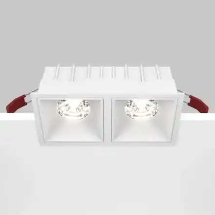 Встраиваемый светильник Альфа / Alfa LED 30 Вт 4000 К 36° с функцией диммирования, DL043-02-15W4K-D-SQ-W. TM Maytoni