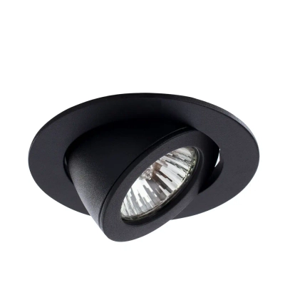 Точечный встраиваемый светильник Arte Lamp ACCENTO A4009PL-1BK, 1хGU10