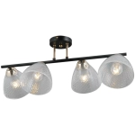 IL0739-4CSQ-24 BK FGD ARIES светильник потолочный ILLUMICO, E27х4