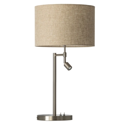 Citilux DUPLET CL801011 Настольная лампа с бежевым абажуром