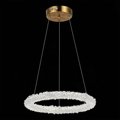 SL6110.203.01 Люстра подвесная ST-Luce Золотистый/Золотистый LED 1*25W 3000 - 6500K