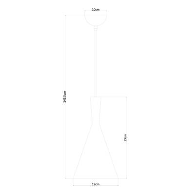 Подвесной светильник Arte Lamp CAPPELLO A3408SP-1BK, 1хE27