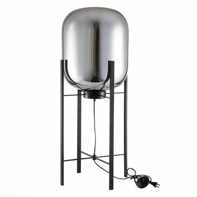 SL1050.715.01 Торшер ST-Luce Черный/Дымчатый E27 1*40W