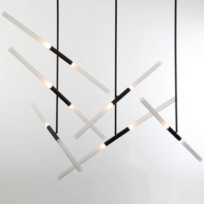 4307/4 HIGHTECH ODL22 295 черный Потолочный светильник IP20 G9 4*40W SOHO