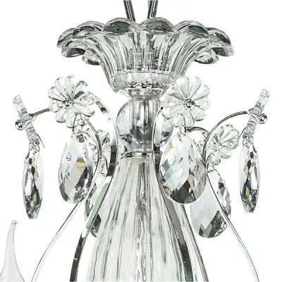 790064 Люстра SCHON 6x60W E14 Silver Lightstar