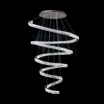 Eletto Olimpia EL330P140 LED Люстра хрустальная с пультом Хром