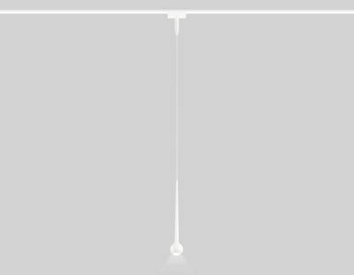 Светильник светодиодный трековый для шинопровода Magnetic Ultra Slim GV1642 WH белый IP20 9W 4200K 48V D75*1500