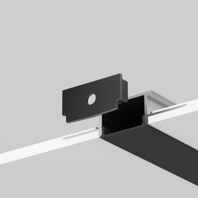 Комплект заглушек (для профиля 61×14) 2 шт., ALM-6114-B-EC 642013. TM Maytoni