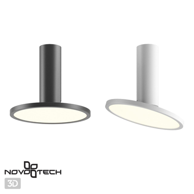 358347 OVER NT20 412 белый Светильник накладной IP20 LED 4000K 18W 85-265V HAT