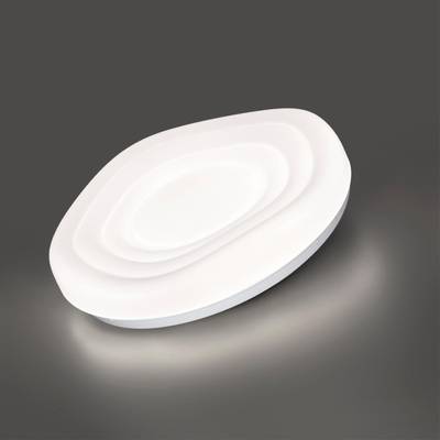 7679/DL PALE SN 153 Светильник пластик/белый LED 48Вт 3000-6000К D380 IP43 пульт ДУ FASS