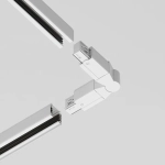 Коннектор поворотный шарнирный Trinity белый, TRA005CS-31W. TM Maytoni