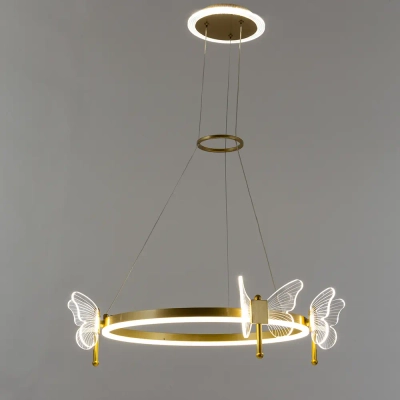 Подвесная люстра Arte Lamp DARCY A2187LM-1GO, 1хLED
