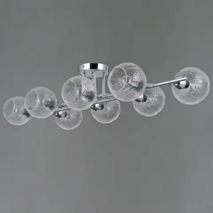 IL0701-8CSQ-24 CR ARIES светильник потолочный ILLUMICO, E14х8