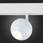 ST354.546.12 Магнитный трековый светильник белый LED 1*12W 4000K 680Lm Ra&gt;80 36° IP20 L120xW100xH195 48V