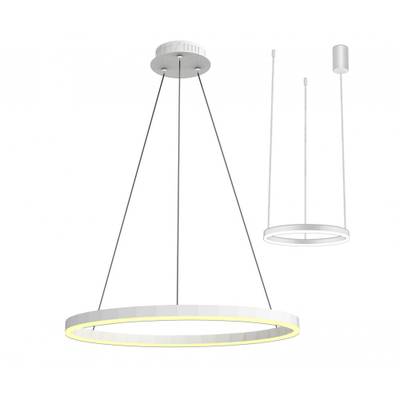 08212,01A(4000K) Подвес Тор белый d40 h150 Led 23W (4000K) 2 типа крепления