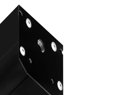 Заглушка для корпуса в натяжной потолок для магнитного шинопровода Magnetic GL3623 BK черный (2шт.)