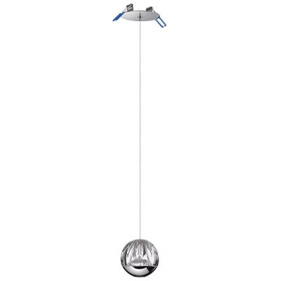 5100/5L L-VISION ODL25 хром/прозрачный/акрил Подвес "2 в 1" LED 5W 4000K 300Лм SONO