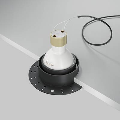 Встраиваемый светильник Share GU10 10Вт IP 54 DL126-GU10-TRS-B. TM Maytoni