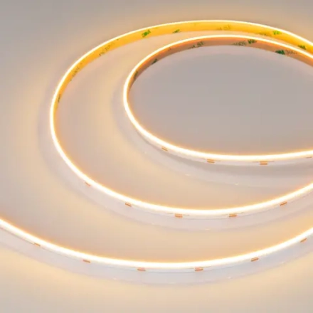 Лента COB-S-X480-8mm 24V Warm2700 (6 W/m, IP20, 5m) (Arlight, боковое свечение)