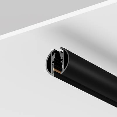 Шинопровод круглый подвесной 2 м Levity, TRX184-R-112B. TM Maytoni