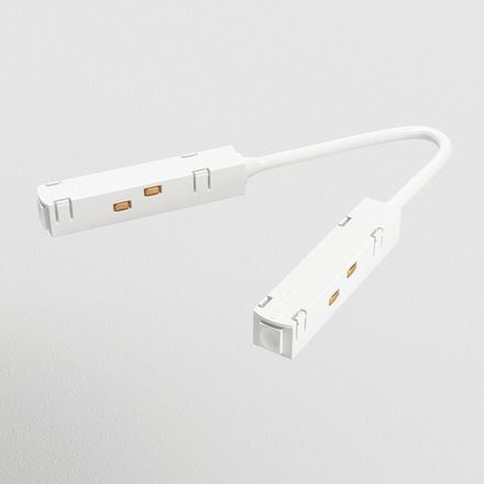 Коннектор питания угловой Gravity белый, TRA004CPC-22W. TM Maytoni