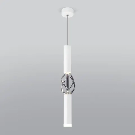 Подвесной светодиодный светильник 50191/1 LED белый/хром, LED