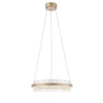 SL383.203.01 Светильник подвесной ST-Luce Золотистый/Золотистый, Прозрачный LED 1*34W 3000K