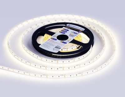 Светодиодная лента GS1312 2835 180Led/ 14.4W m/ 12V IP20 4500K/ 5000*10*1.2mm/ кратность резки 33mm (2 конт.)