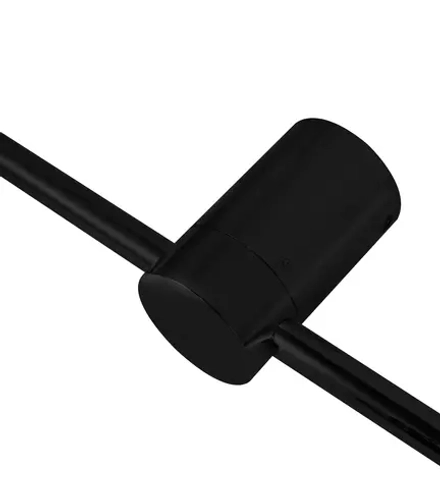 08423-60,19(3000K) Бра Локи черный h60 w10,5*6 Led 12W (3000K)
