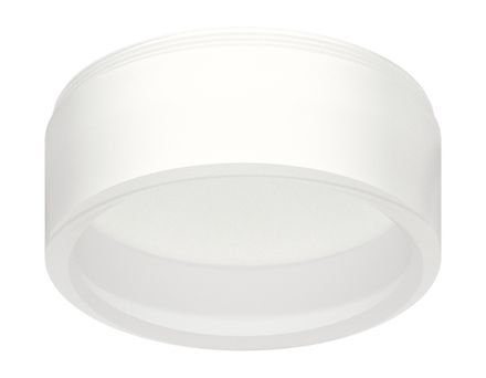 Насадка передняя для корпуса светильника N8401 FR белый матовый D85*H33mm Out30mm GX53