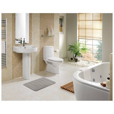Коврик для ванной "Cozy", 40*60 см, цвет-серый