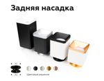 Насадка задняя накладная для корпуса светильника с диаметром отверстия D70mm N7929 PYG золото желтое полированное D70*H28mm Out25mm