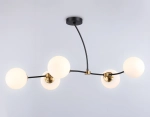 Подвесной светильник TR2548/5 BK/SB черный/бронза E27/5 max 60W 950*600*450