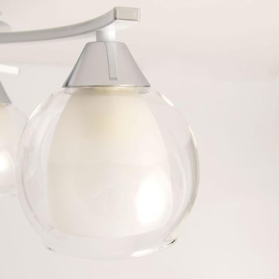Citilux Кристи CL152130 Люстра потолочная Белая Хром