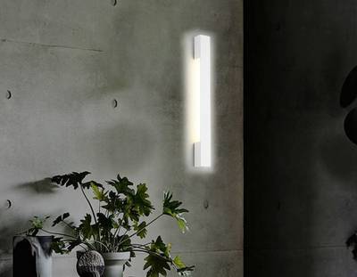 Светильник светодиодный настенный FW4411 SWH белый песок LED 4200K 6W 450*40*35