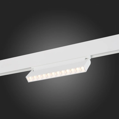 ST364.536.12 Магнитный трековый светильник белый LED 1*12W 3000K 1 009Lm Ra>80 36° IP20 L219xW22xH108 48V