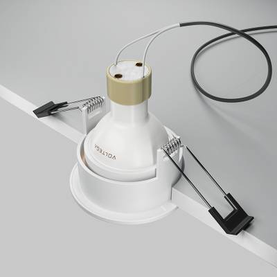 Встраиваемый светильник Share GU10 10Вт IP 54 DL126-GU10-W. TM Maytoni