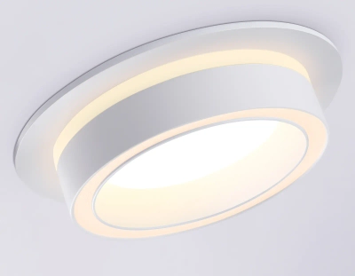Светильник встраиваемый TN5240 WH белый GX53 D110*42