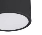 05510,19 Светильник Медина черный d10 h6,5 Led 8W (4000K)