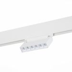 ST364.536.06 Магнитный трековый светильник белый LED 1*6W 3000K 532Lm Ra&gt;80 36° IP20 L120xW22xH108 48V