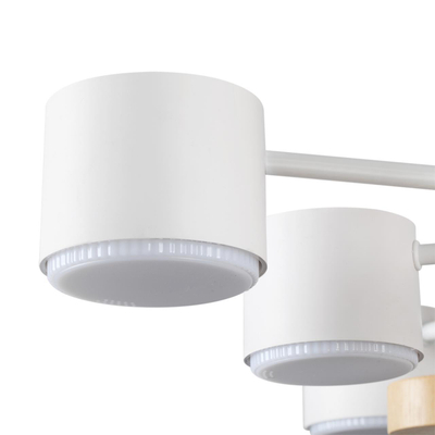 8196/10C COMFI LN26 336 белый, металл/дерево/пластик Потолочный светильник LED GX53 10*9W 220V RONDO