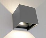 08585,16(3000K) Светильник Куб темно-серый w10*10 h10 Led 6W (3000K) IP65