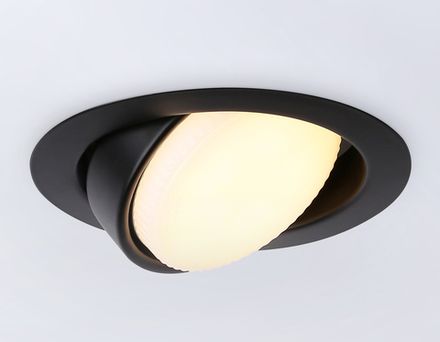 Светильник встраиваемый G10123 BK черный GX53 max 12W D120*48