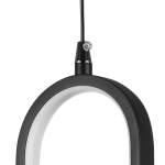 749017 Подвес SATURNO LED 8W 640LM ЧЕРНЫЙ 3000K