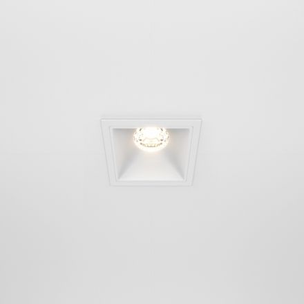 Встраиваемый светильник Alfa LED 3000K 1x10Вт 36° Dim Triac, DL043-01-10W3K-D-SQ-W. TM Maytoni